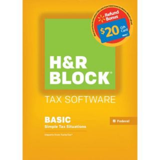 H&R Block 15 Basic for PC (Digital Code)