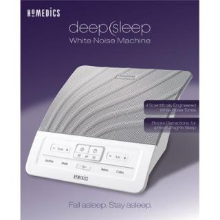 HoMedics Deep Sleep White Noise Machine, Model #HDS 1000