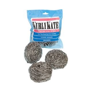 Large Kurly Kate Stainless Steel Scrubbers 12 per Pack