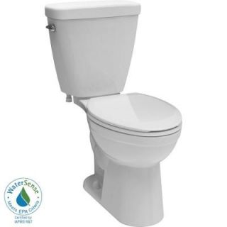 Delta Prelude 2 piece 1.28 GPF Elongated Toilet in White C43901 WH