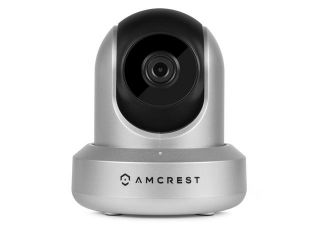 Amcrest IPM 721S WiFi Wireless IP Security Surveillance Camera System, HD Megapixel 720P (1280TVL)   Silver