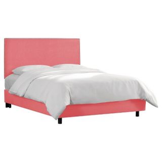 Arcadia Nailbutton Linen Bed