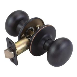 Design House Cambridge Oil Rubbed Bronze Passage Knob 753442