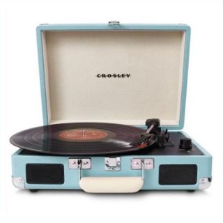 Cruiser 3 Speed Portable Turntable   Turquoise