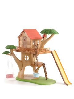 Tree House & Labrador Twins Set by Calico Critters