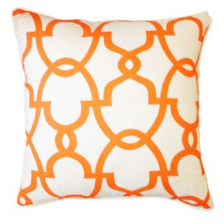 Dean Turquoise Cream Geometric 20x20 inch Pillow