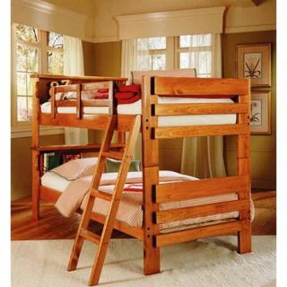 Twin Over Twin Bookcase Bunk Bed