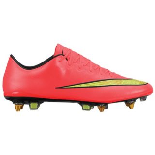 Nike Mercurial Vapor X SG PRO   Mens   Soccer   Shoes   Bright Mango/Hyper Turquoise/Metallic Silver