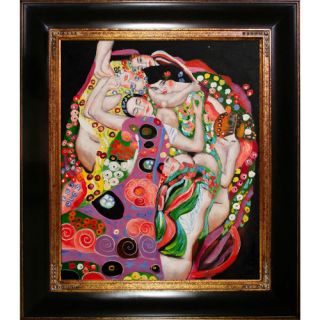 Tori Home The Virgin by Klimt Framed Hand Painted Oil on Canvas