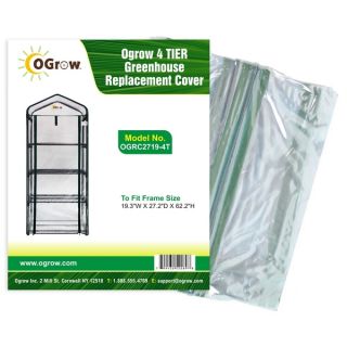 Ogrow 4 tier Greenhouse Replacement Cover   16474687  