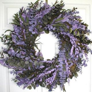 24 in. Purple Haze Wreath