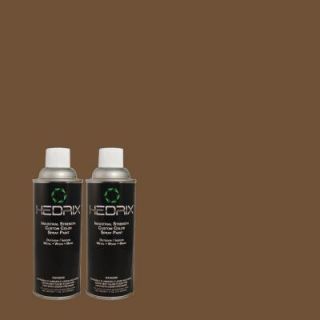 Hedrix 11 oz. Match of S H 710 Dried Leaf Gloss Custom Spray Paint (2 Pack) G02 S H 710