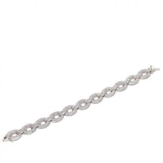 Victoria Wieck Absolute™ Pavé Circle and Link Bracelet   7994639