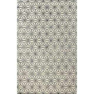 Bashian Rugs Norwalk Ivory & Gray Area Rug; 86 x 116