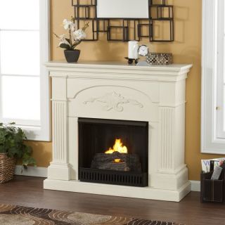 Upton Home Gilbert Ivory Gel Fuel Fireplace   13871302  