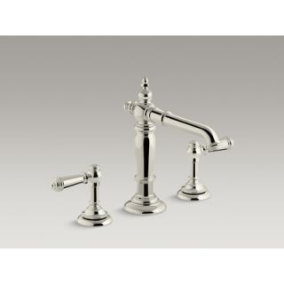 Kohler Artifacts Bathroom Faucet with Column Design Spout and Lever