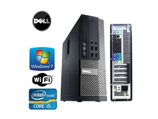 Refurbished: Dell i5 980 Optiplex Desktop Computer, NEW 1TB HDD, 8GB of Memory, Dual Monitor Capable, Wifi, Microsoft Windows 7 Pro   1GB Nvidia Video Card