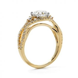 Absolute™ 2.06ct 3 Stone Infinity Frame 14K Gold Ring   7818075