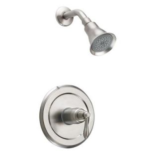 Fontaine Montbeliard Single Handle 1 Spray Shower Faucet in Brushed Nickel BRN MBDS BN