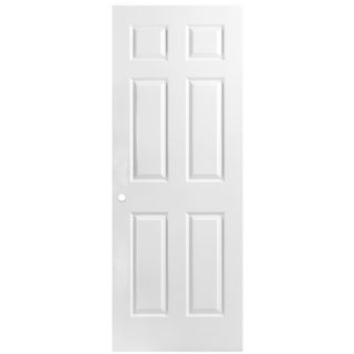 ReliaBilt Hollow Core 6 Panel Slab Interior Door (Common: 24 in x 80 in; Actual: 24 in x 80 in)
