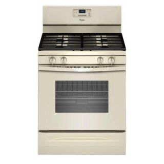 Whirlpool 5.0 cu. ft. Gas Range with Self Cleaning Oven in Biscuit WFG515S0ET