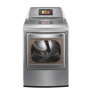 LG Electronics 7.3 cu. ft. Electric Dryer with Steam in Graphite Steel DISCONTINUED DLEX6001V