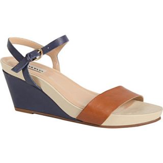 DUNE   Gadget leather wedge sandals