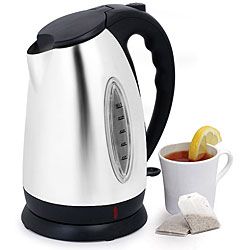 Stainless Steel 10 cup Cordless Electric Kettle  
