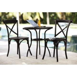 Home Decorators Collection French Outdoor 3 Piece Bronze Bistro Patio Set DISCONTINUED 1471910280
