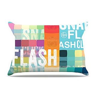 KESS InHouse Flash Pillowcase; King