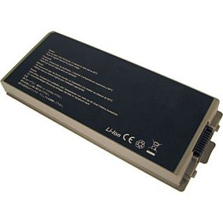 V7 DEL D810V7 Li Ion 7200 mAh 9 Cell Notebook Battery, Black