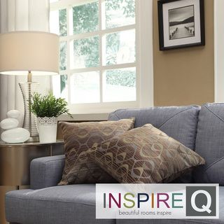 INSPIRE Q Clybourn 18 inch Toss Oval Chain Accent Pillow (Set of 2)