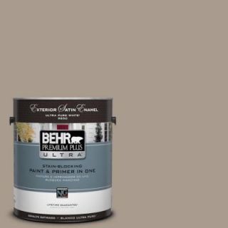 BEHR Premium Plus Ultra 1 gal. #N210 4 Espresso Martini Satin Enamel Exterior Paint 985401