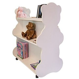 Ace Baby Furniture Bear Mobile Double Sided 41.5 Bookcase; White
