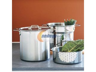 All Clad Stainless Steel 12 Qt Multi cooker Pot