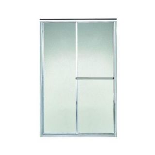 STERLING Deluxe 42 1/2 in. x 65 1/2 in. Framed Sliding Shower Door in Silver 5960 43S