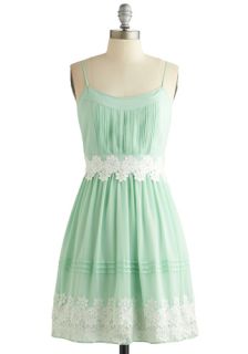Life is But a Gleam Dress in Mint  Mod Retro Vintage Dresses