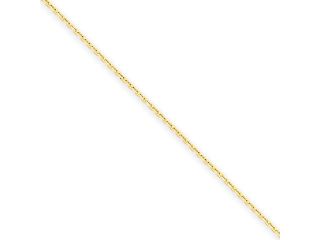 14k .95mm D/C Cable Chain, Size 24