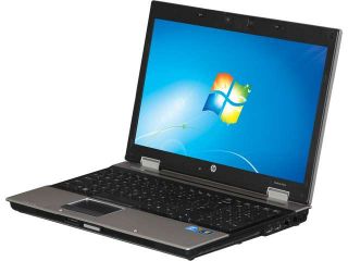 Refurbished: HP Laptop EliteBook 8540P Intel Core i7 620M (2.66 GHz) 4 GB Memory 320 GB HDD NVIDIA NVS 5100M 15.6" Windows 7 Professional 64 Bit
