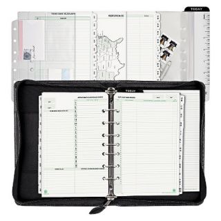 2015 Day Timer® Woven Look Starter Set Organizer Simulated Leather