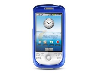 HTC G2/HTC myTouch 3G/HTC Magic Blue Crystal Rubberized Case