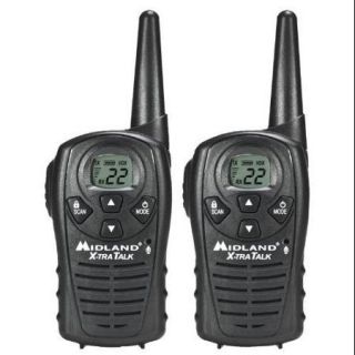 Midland LXT118 Gmrs 2 way Radio 22 Channels Perp Up To 18 Miles Pair