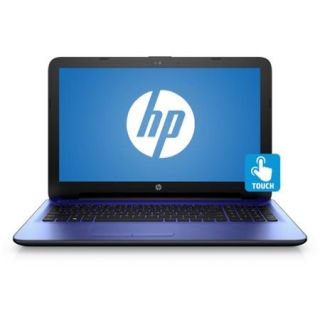 HP 15.6" 15 Af07#Nr Laptop PC with AMD Quad Core A6 6310 Processor, 4GB Memory, Touchscreen, 500GB Hard Drive and Windows 8.1 (Assorted Colors)