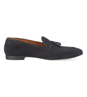 KG KURT GEIGER   Landon suede tassel loafers