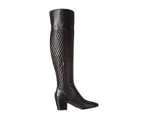 Cole Haan Everly Over The Knee Boot Quilted Black