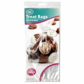 Make N Mold 5044 Large Favor Bags   Clear, Pack of 12