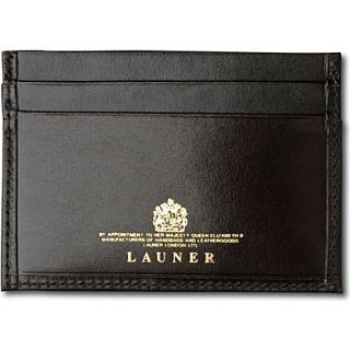 LAUNER   Colour block leather card holder