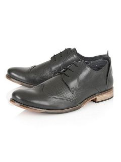 Lotus Kade Lace Up Casual Brogues Black