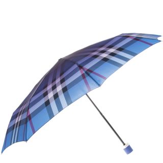 Burberry Ombre Check Folding Packable Umbrella