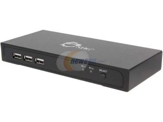 Open Box: SIIG CE KV0411 S1 DisplayPort 2 Port KVM Switch